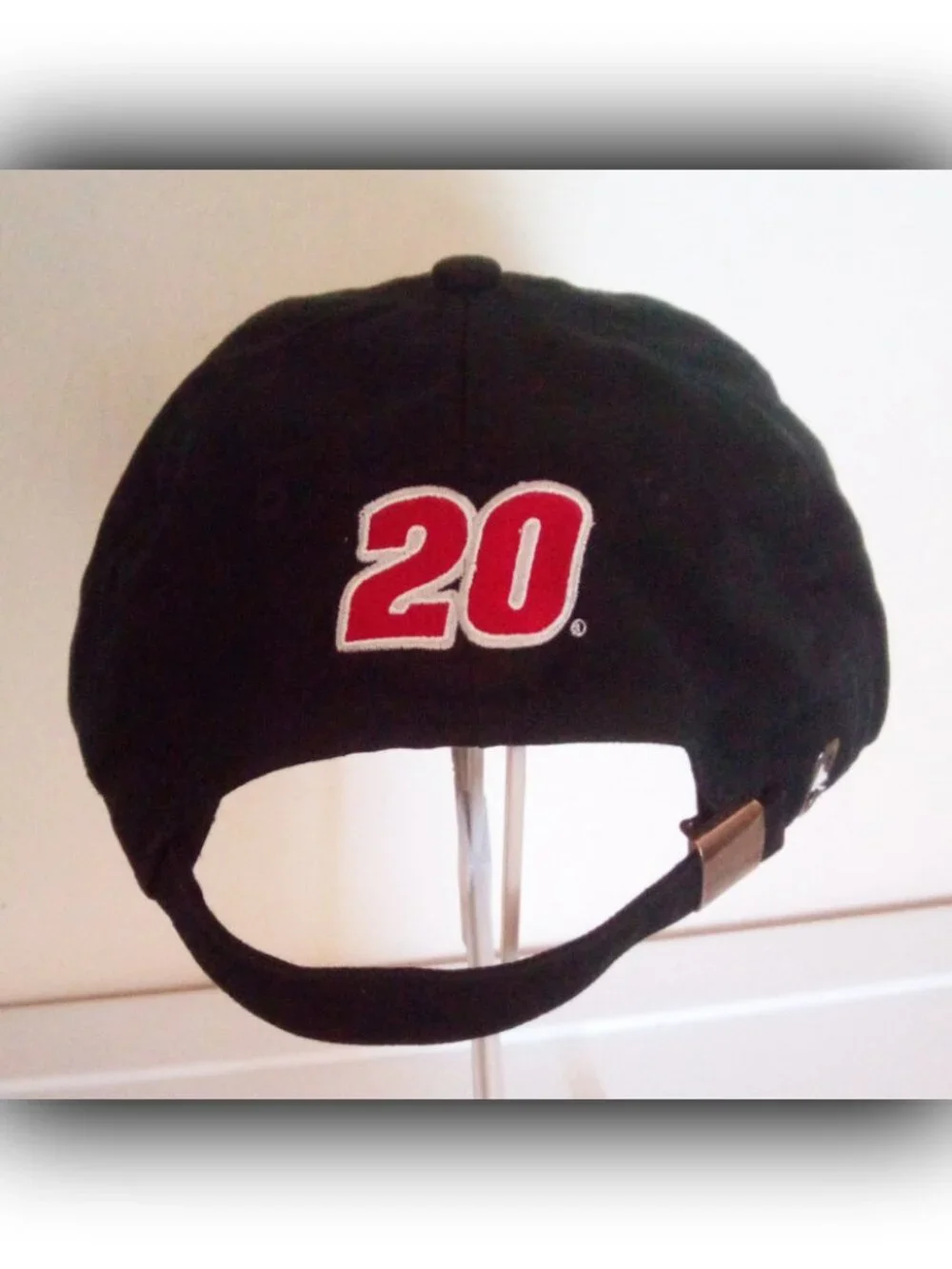 Rockwell Automation Racing #20 Hat Signed by Denny Hamlin [NASCAR Baseball Cap]